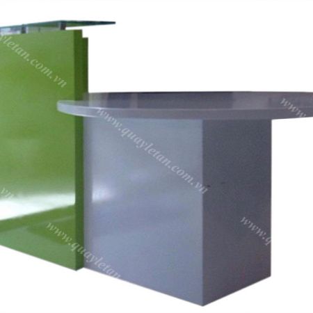 Quầy Lễ Tân Lệch Sơn QLTL S12